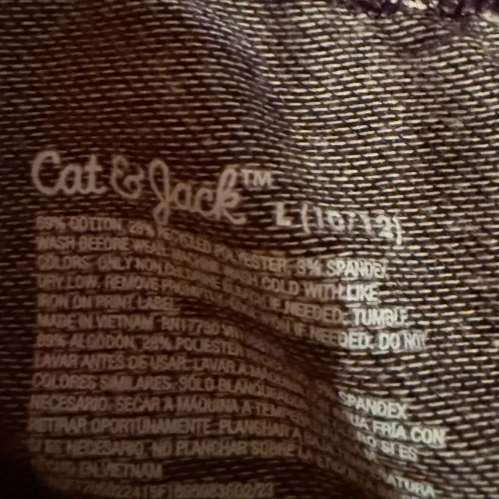 Cat & Jack Dark Blue Leggings - Picture 3 of 3